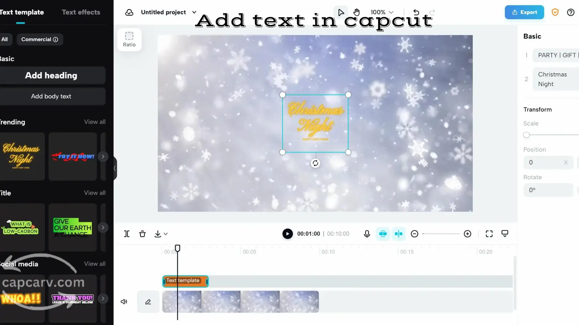 How to Edit, Animate, and Change Text in CapCut 2024 9 How to Edit, Animate, and Change Text in CapCut 2024